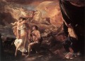 Selene et Endymion classique peintre Nicolas Poussin